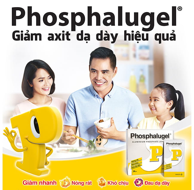 Công dụng thuốc phosphalugel