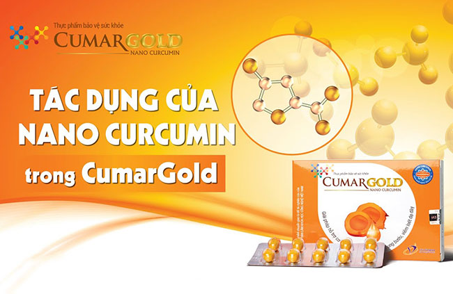 Tác dụng Nanocurcumin trong Cumargold