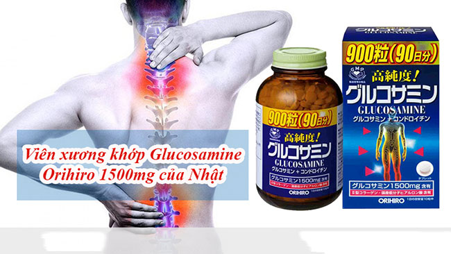 Công dụng Glucosamine Orihiro hỗ trợ điều trị xương khớp