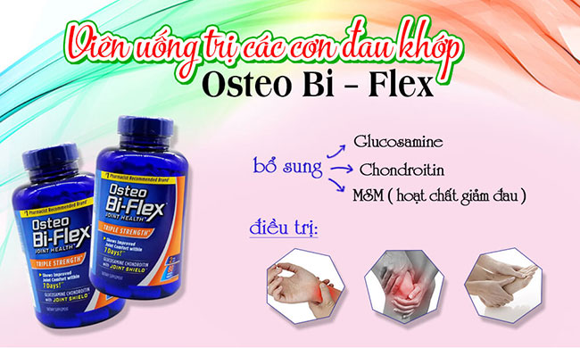 Công dụng sản phẩm xương khớp Osteo Bi–Flex