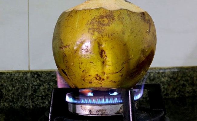 Bài thuốc chữa bệnh dạ dày bằng quả dừa tại nhà